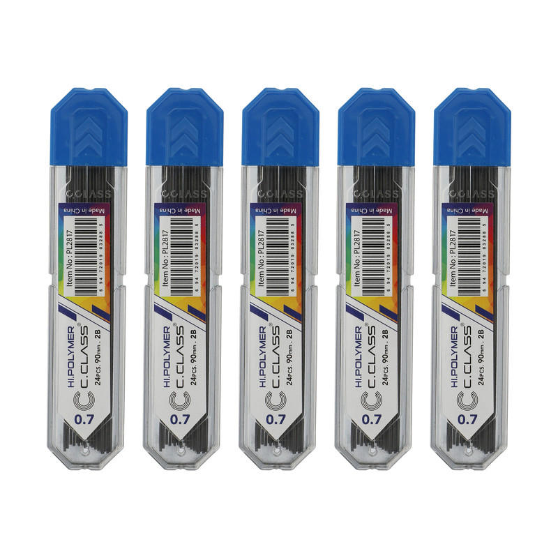 نوک مداد نوکی 0.7 میلی متری سی.کلاس مدل PL2915  بسته 5 عددی