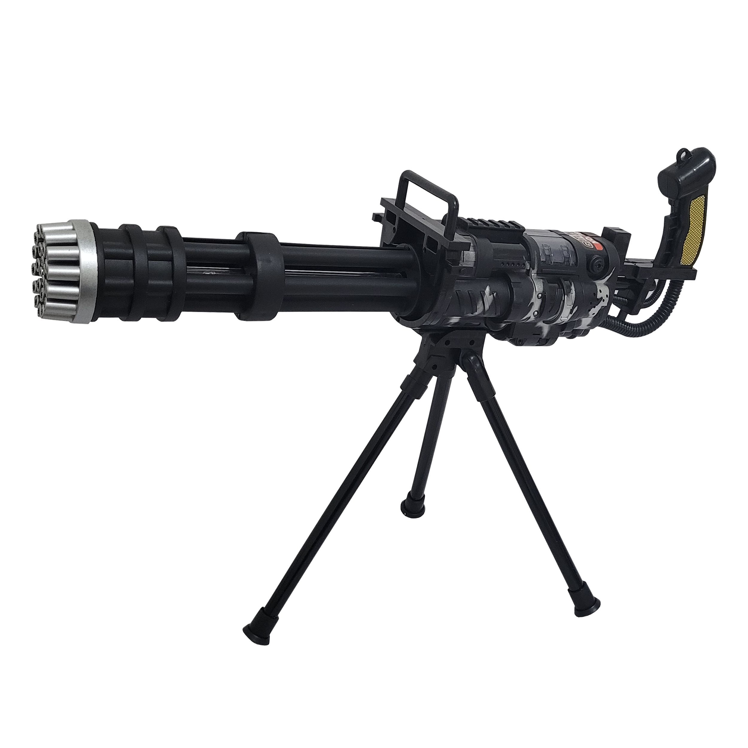 حباب ساز تفنگ رگبار شارژی کد 443 به همراه مایع