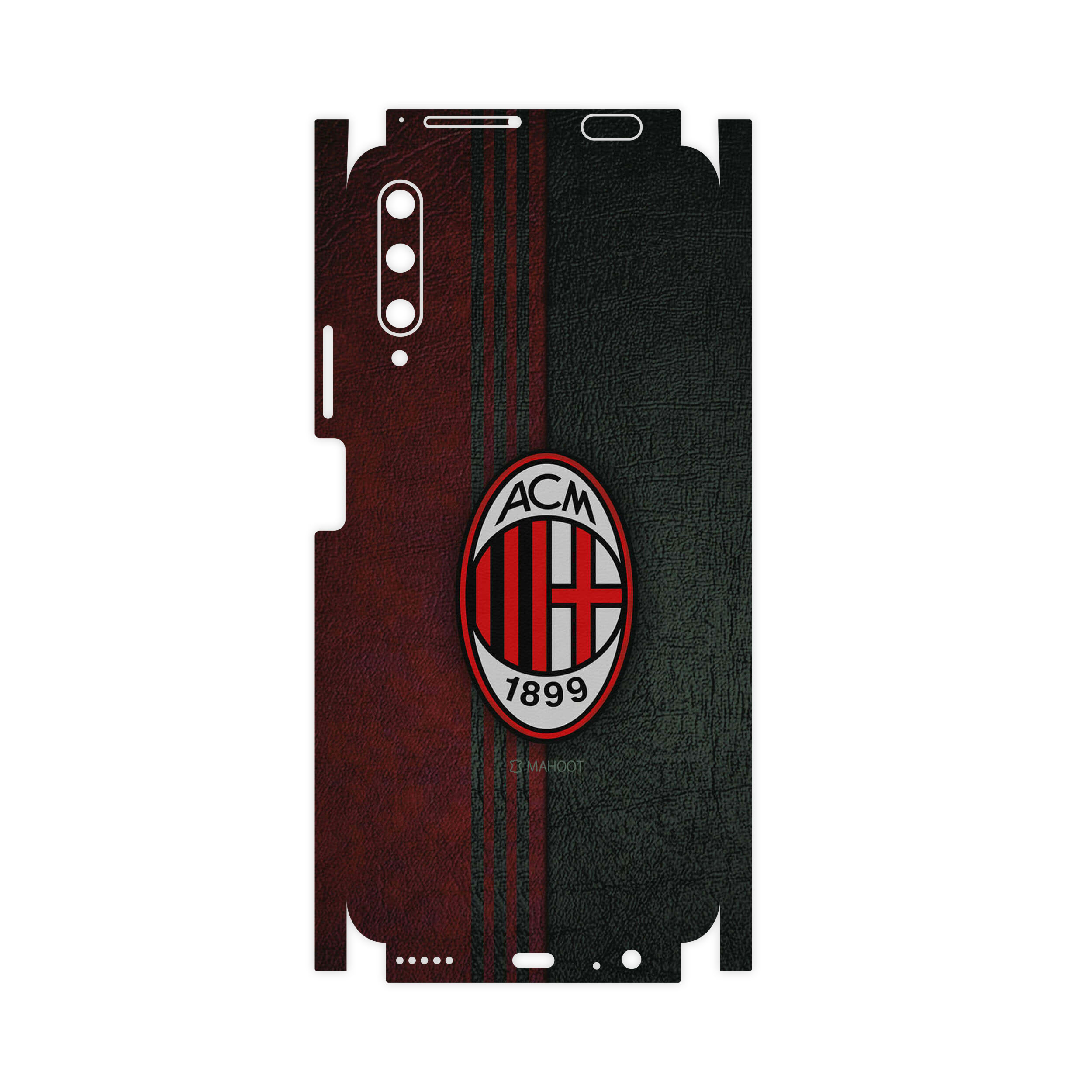 برچسب پوششی ماهوت مدل AC-Milan-FC-FullSkin مناسب برای گوشی موبایل هوآوی Y9S