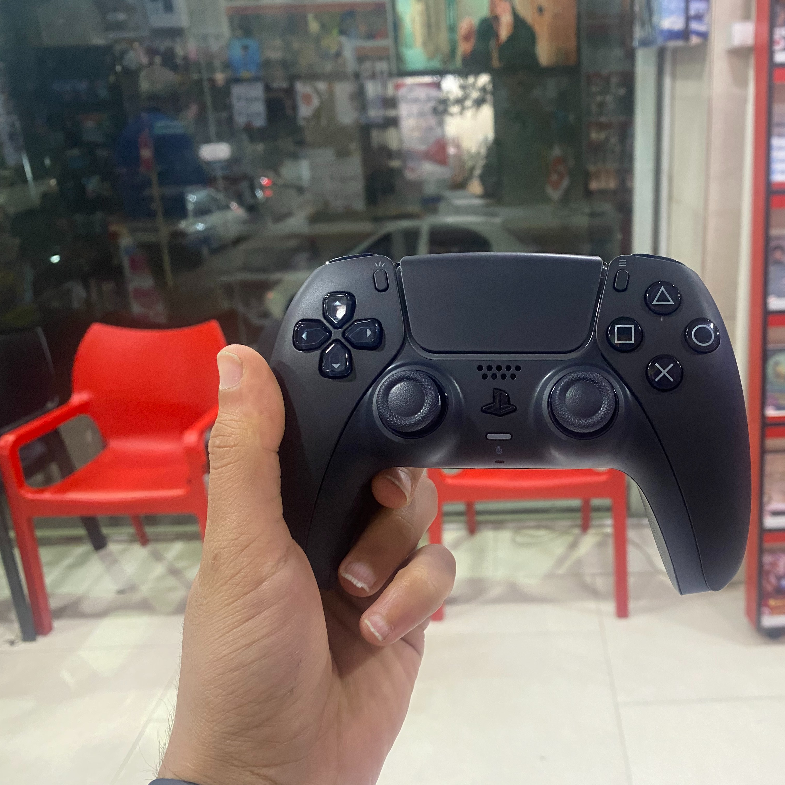 دسته ps5 در رنگبندی مختلف پلمپ بنفش مشکی سرخابی