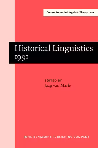 خرید و دانلود نسخه کامل کتاب Historical Linguistics 1991: Papers from the 10th International Conference on Historical Linguistics, Amsterdam, August 12-16, 1991