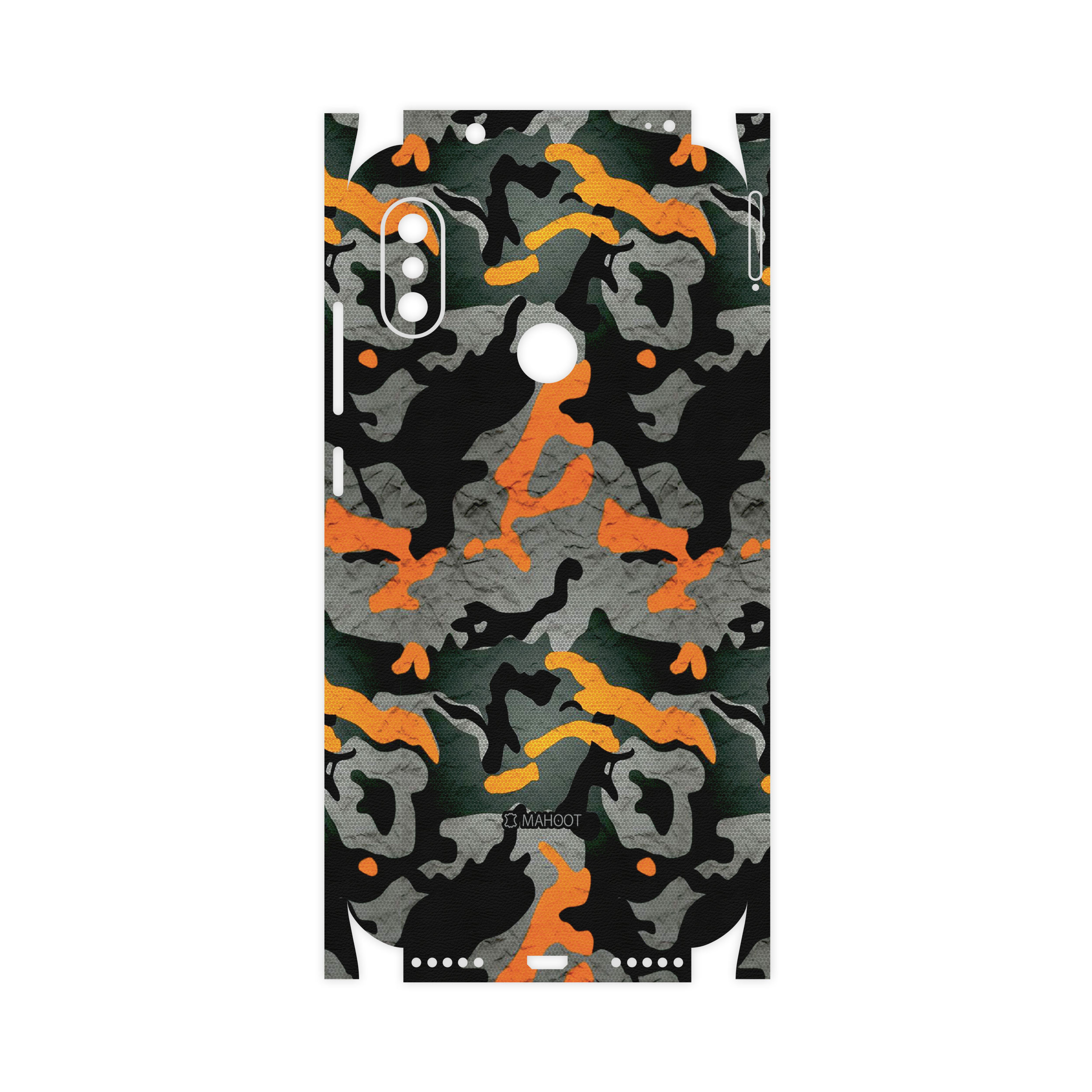 برچسب پوششی ماهوت مدل Autumn-Army-FullSkin مناسب برای گوشی موبایل شیائومی Redmi Note 6 Pro