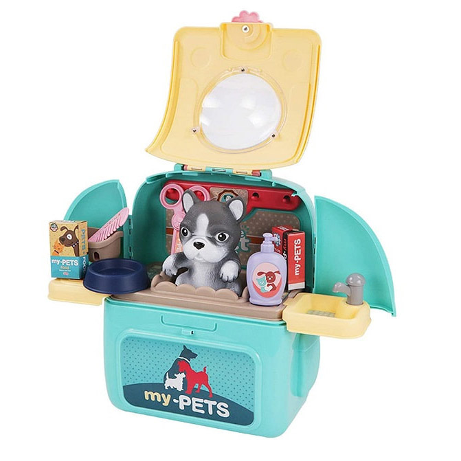 اسباب بازی مدل کوله پشتی ست نگهداری سگ خانگی