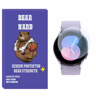 محافظ صفحه نمایش شیشه‌ای برنارد مدل SH-BR مناسب برای ساعت هوشمند سامسونگ Galaxy Watch 5 40mm