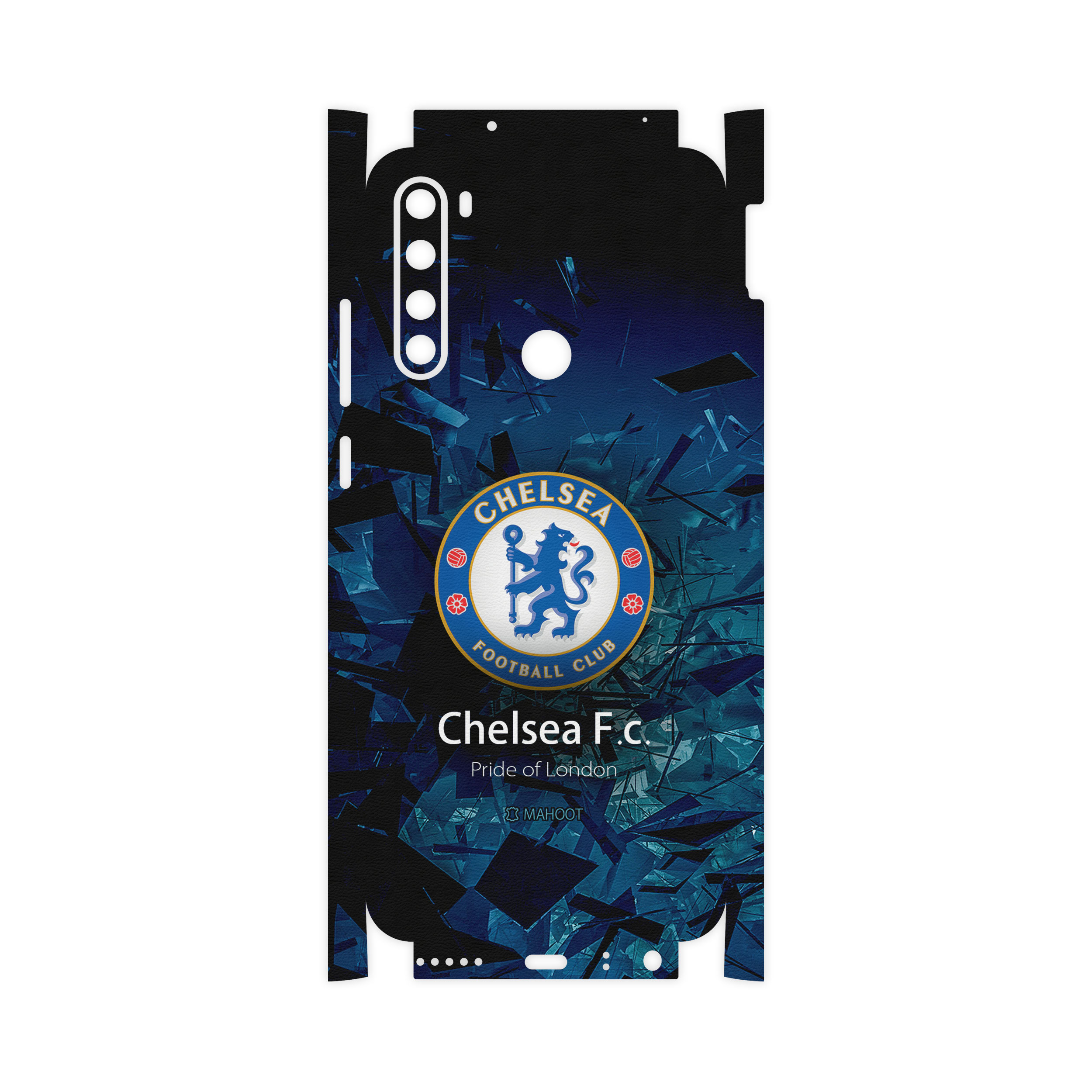 برچسب پوششی ماهوت مدل Chelsea-FC-FullSkin مناسب برای گوشی موبایل شیائومی Redmi Note 8T