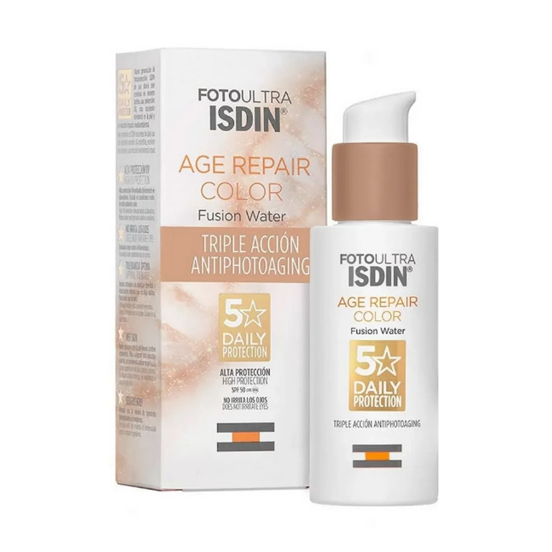 خرید اقساطی ضد آفتاب رنگی ضدپیری ایزدین مدل AGE REPAIR حاوی SPF50 حجم 50 میلی لیتر | پرداخت 4 قسطه   ارسال سریع