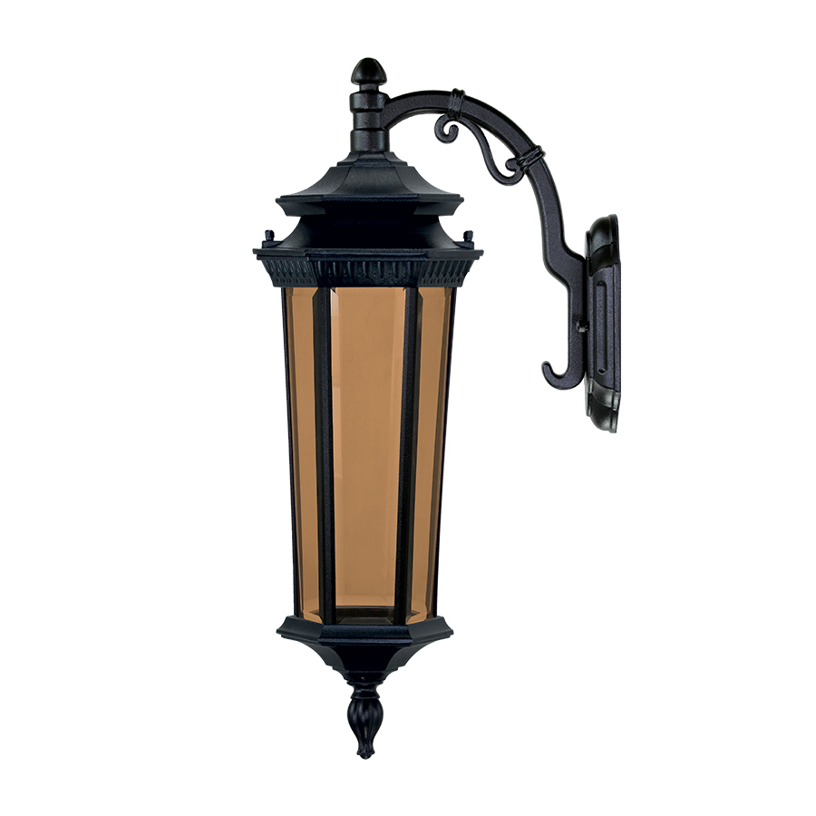 چراغ دیواری پارکی تکشیدفام مدل معبد سورن کد 1201-15