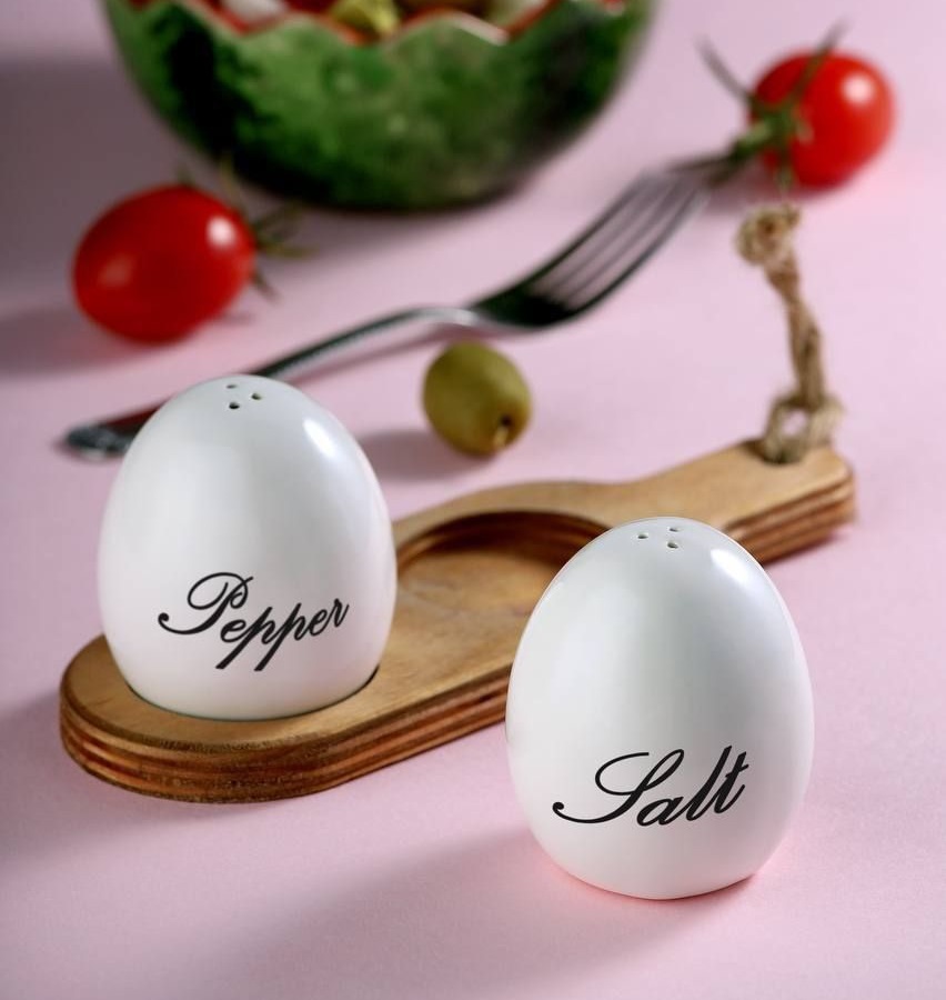 نمکدان تخم مرغی 2خانه