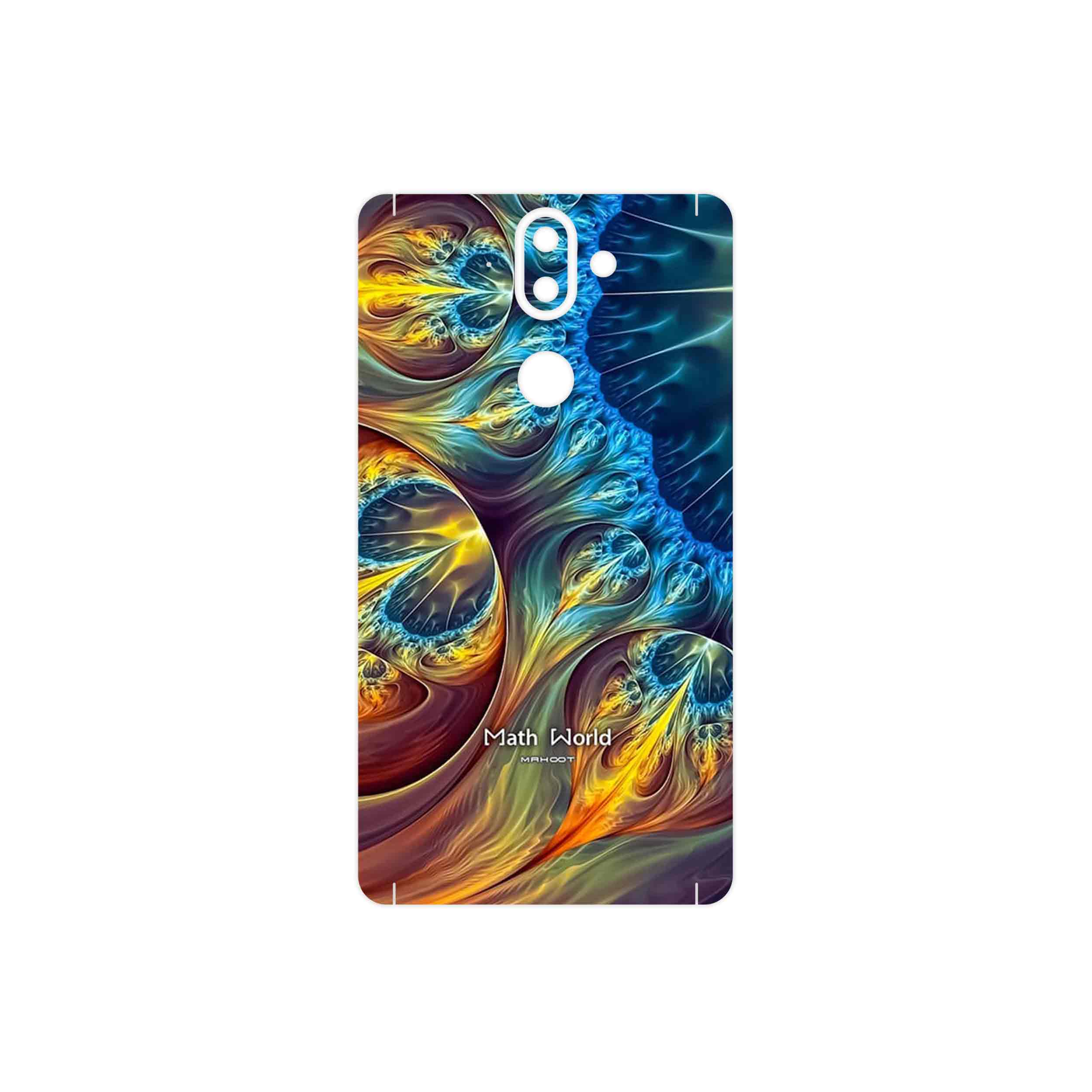 برچسب پوششی ماهوت مدل Mathematical Geometric Shape 8 مناسب برای گوشی موبایل نوکیا 8 Sirocco