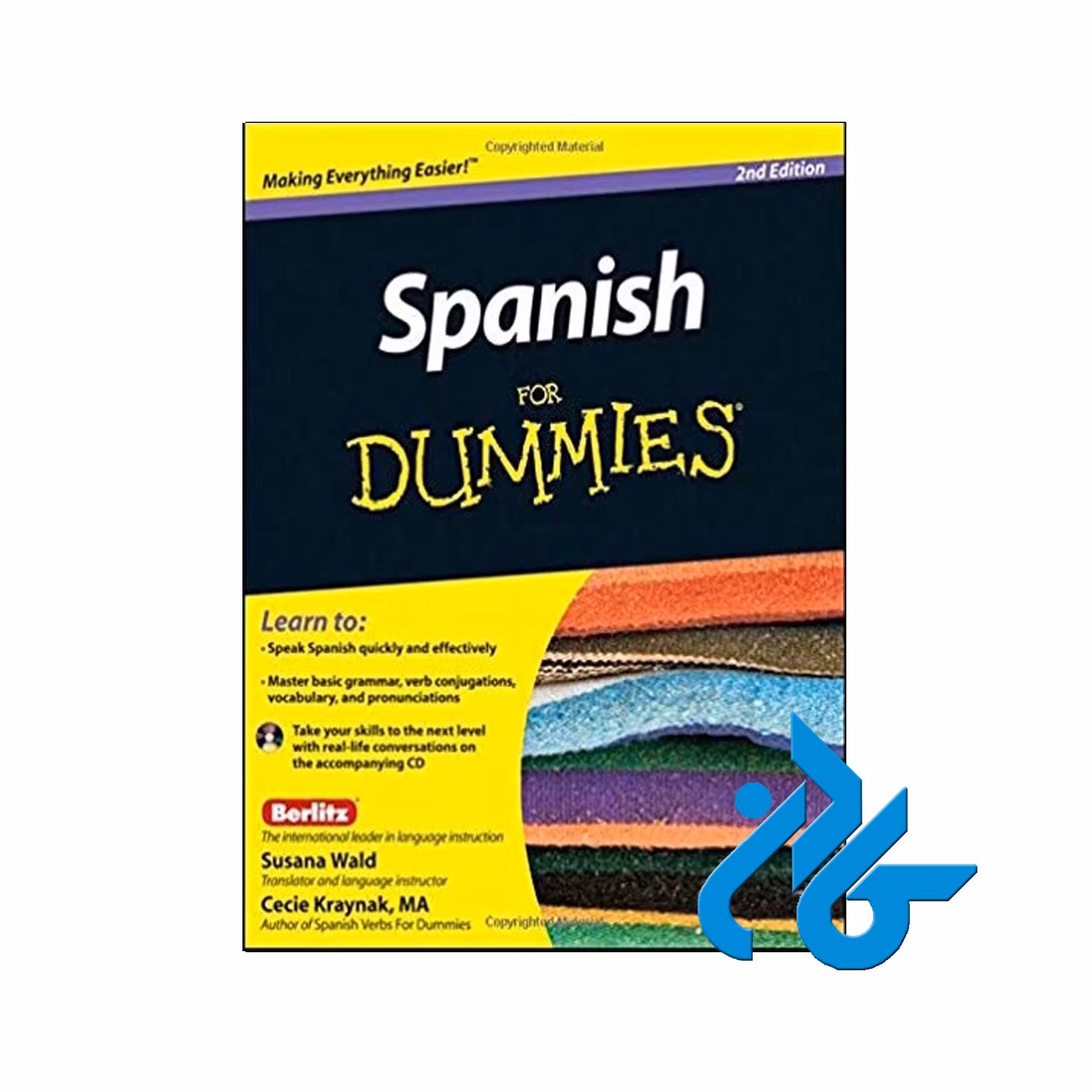 Spanish For Dummies خرید از فروشگاه کتاب کادن تا 50% تخفیف خرید کتاب اسپانیایی