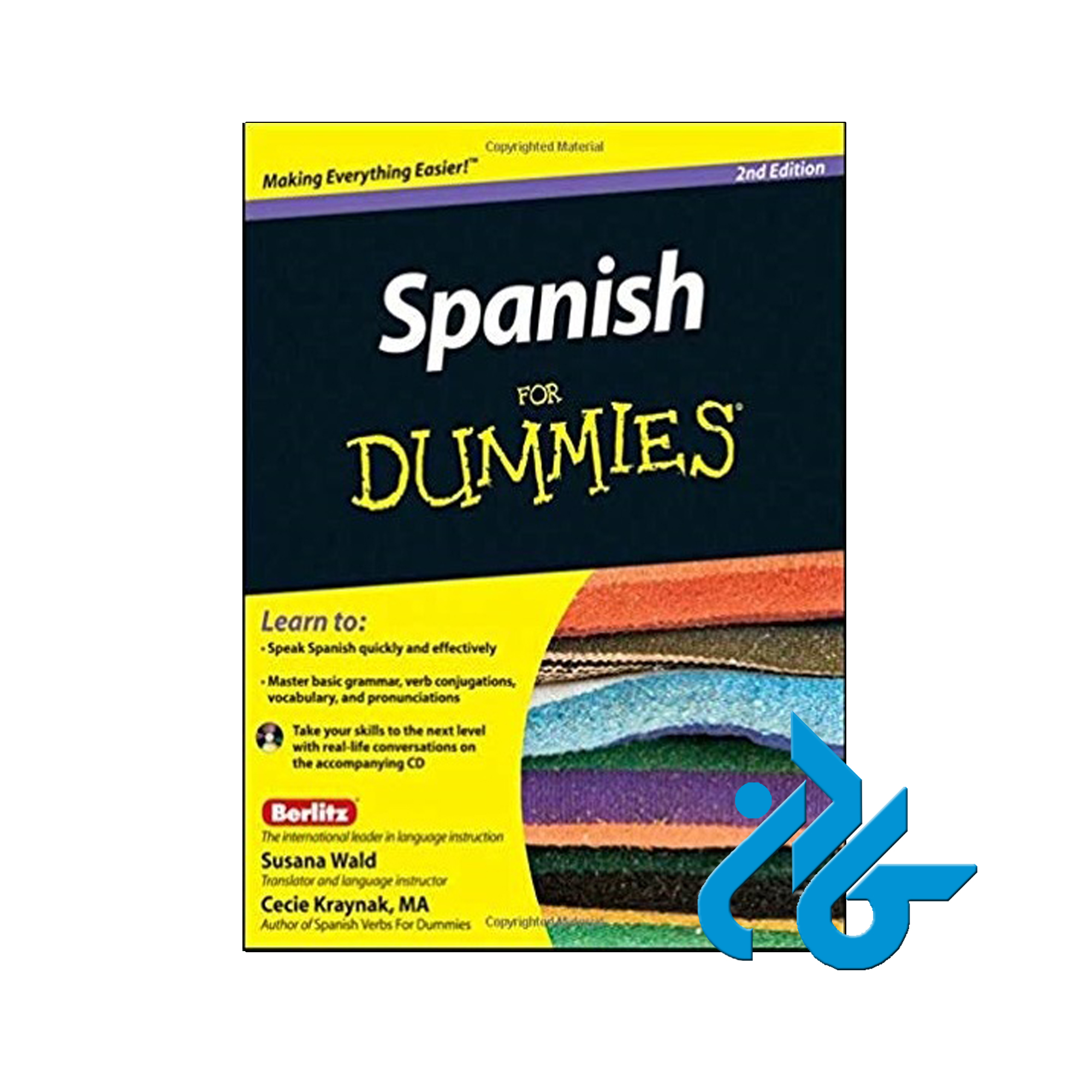 Spanish For Dummies خرید از فروشگاه کتاب کادن تا 50% تخفیف خرید کتاب اسپانیایی