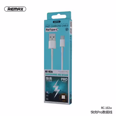 کابل تبدیل USB به USB C ریمکس مدل RC 163a طول 1 متر