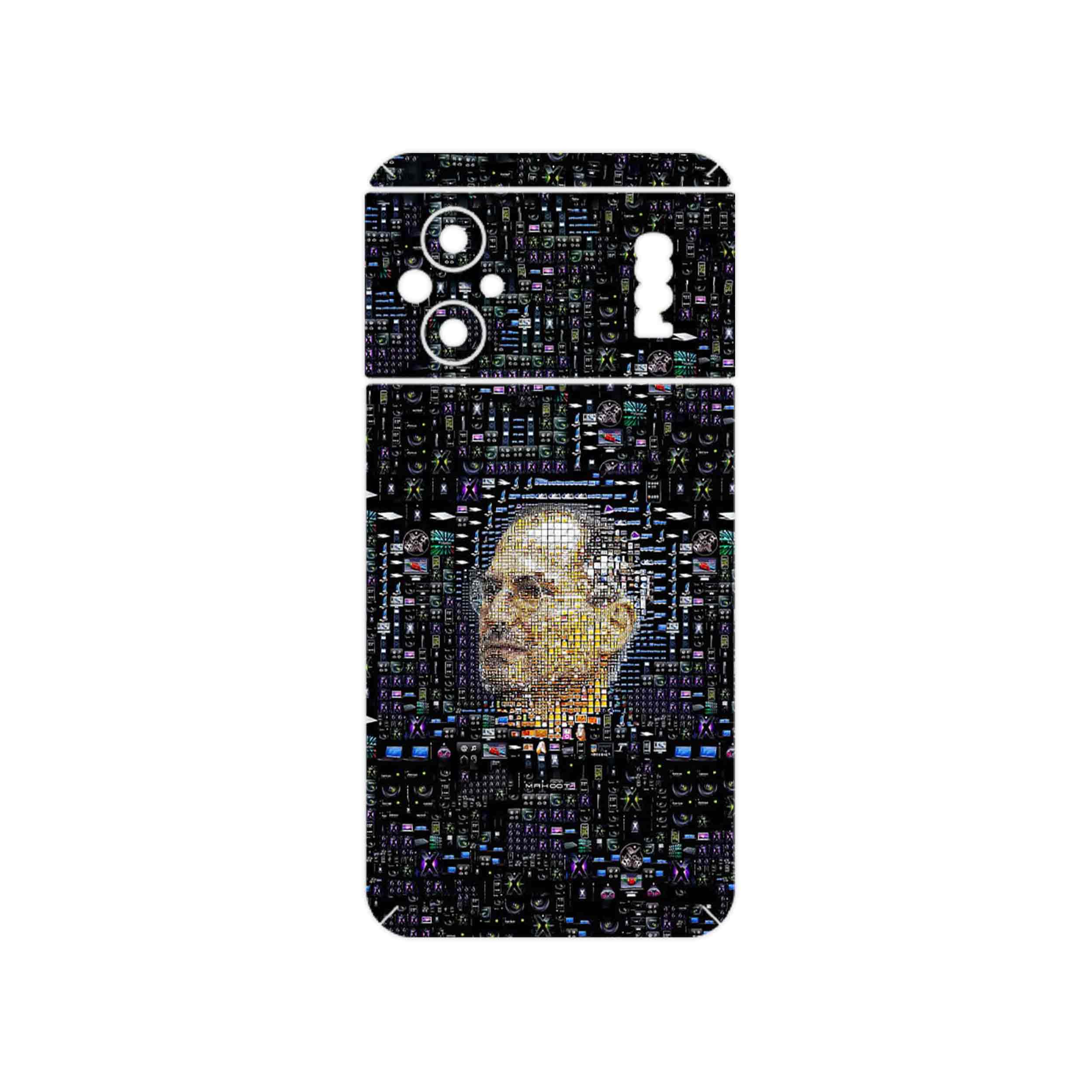 برچسب پوششی ماهوت مدل 2 Collage of Steve Jobs مناسب برای گوشی موبایل شیائومی Poco M5