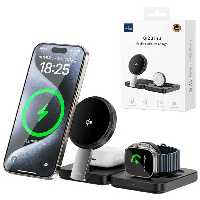 شارژر بی‌سیم گوشی آیفون، اپل‌واچ و ایرپاد تاشوی Qi2.0 ویوو WI-W028