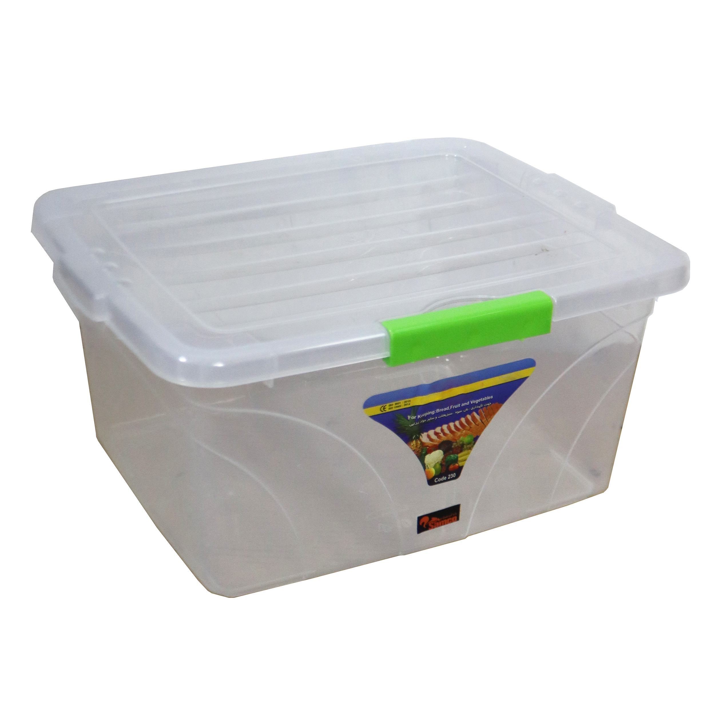 ظرف نان سامکو مدل قفل دار کد YP-230