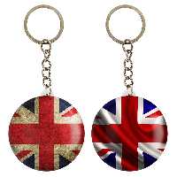 جاکلیدی خندالو مدل پرچم انگلیس کد 2045220451 مجموعه 2 عددی