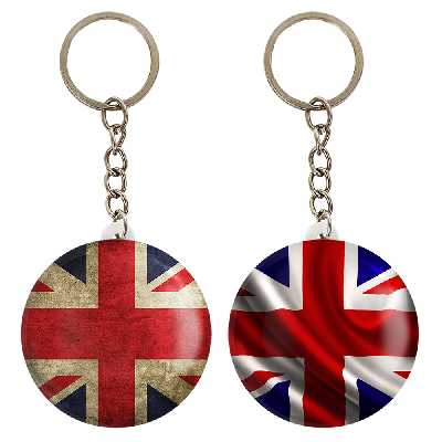 جاکلیدی خندالو مدل پرچم انگلیس کد 2045220451 مجموعه 2 عددی