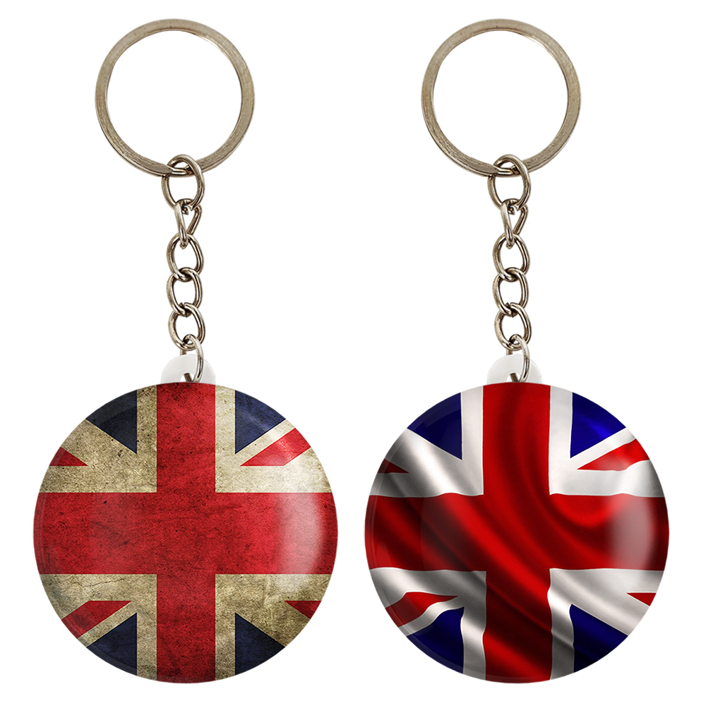 جاکلیدی خندالو مدل پرچم انگلیس کد 2045220451 مجموعه 2 عددی