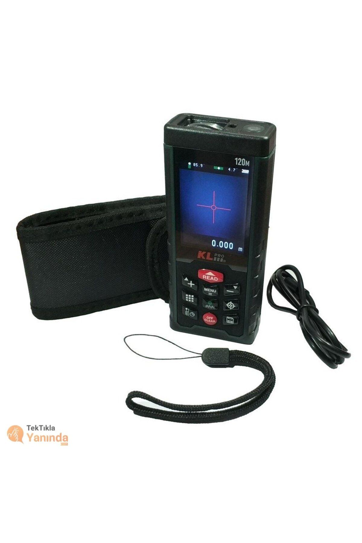 دستگاه اندازه گیری لیزری Kllzm120B 120M دوربین بلوتوث حرفه ای Lasermeter KLPRO