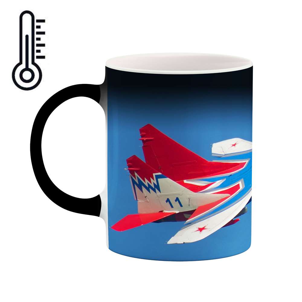 ماگ حرارتی طرح هواپیمای جنگنده مدل mgh10614