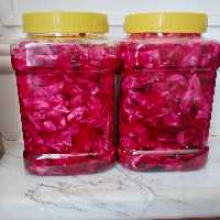 ترشی کلم بنفش در بسته بندی 5 کیلویی 