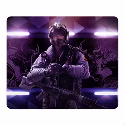 ماوس پد طرح Rainbow six siege Jackal مدل W11