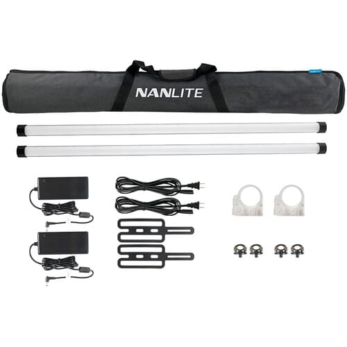 کیت باتومی دو تایی Nanlite PavoTube II 30X 4′ RGBWW LED Pixel Tube