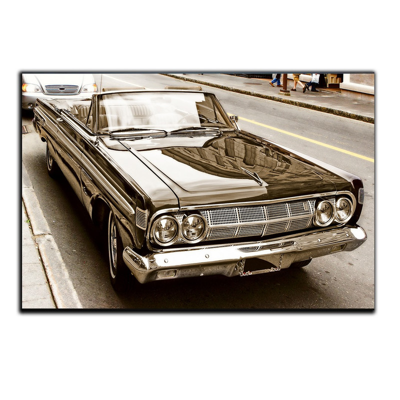 تابلو شاسی دنیای قابطرح ماشین کلاسیک قدیمی مدل SH-S1592 | دنیای قاب