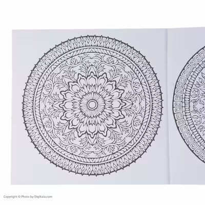 کتاب رنگ آمیزی ماندالا اثر آلبرتا هاچینسون