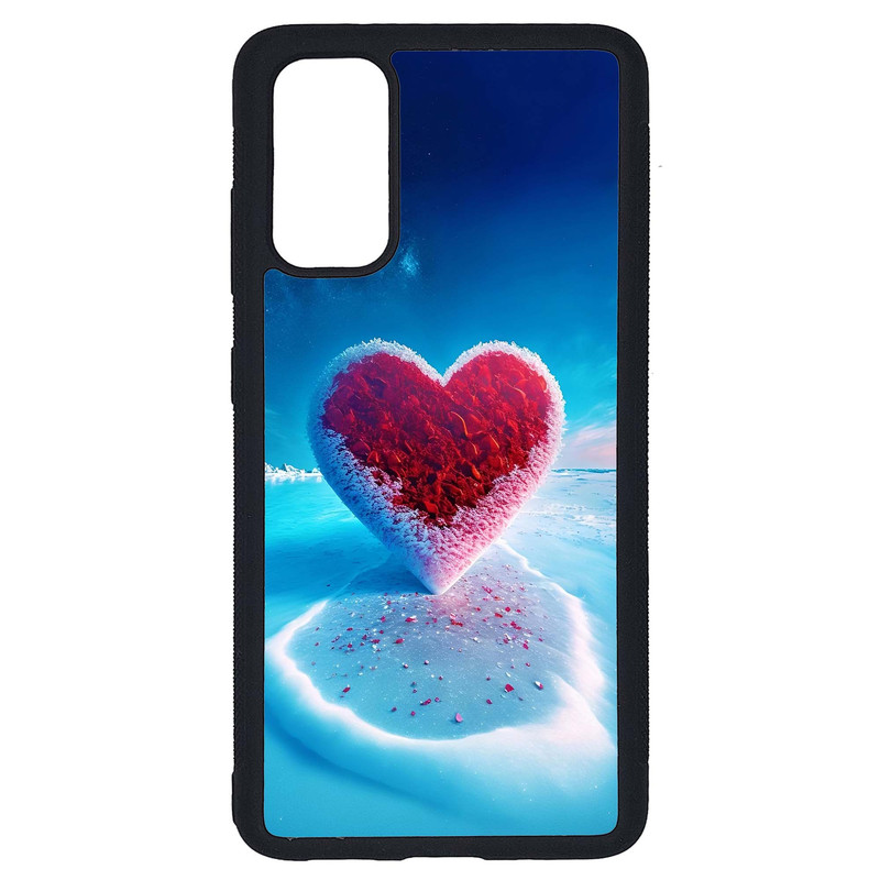 کاور طرح قلبی کد G-030 مناسب برای گوشی موبایل سامسونگ Galaxy S20 | دیجی قاب دونی