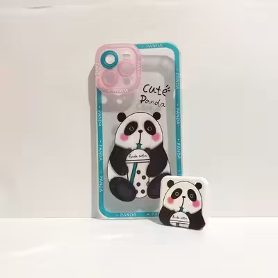 کاور کد 7502 مناسب برای گوشی موبایل اپل iphone 8Plus به همراه پایه نگهدارنده