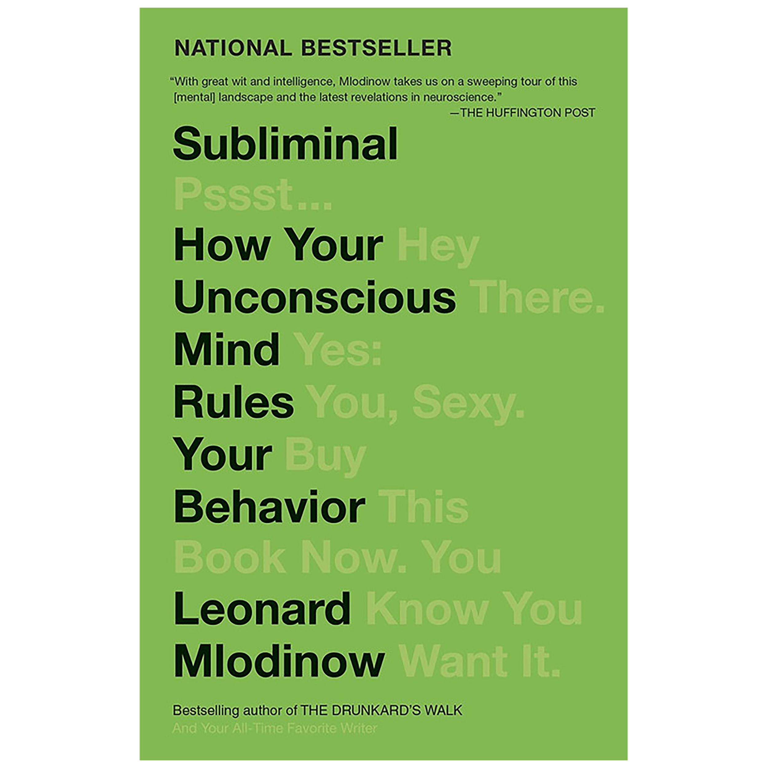 کتاب Subliminal اثر Leonard Mlodinow انتشارات Vintage