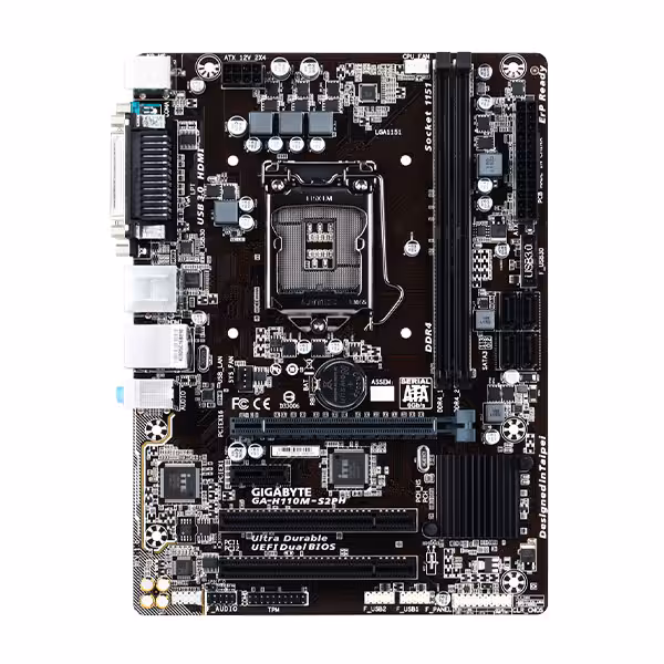 مادربرد گیگابایت مدل GA-H110M-S2PH rev. 1.0 - فروشگاه اینترنتی طیف سنتر