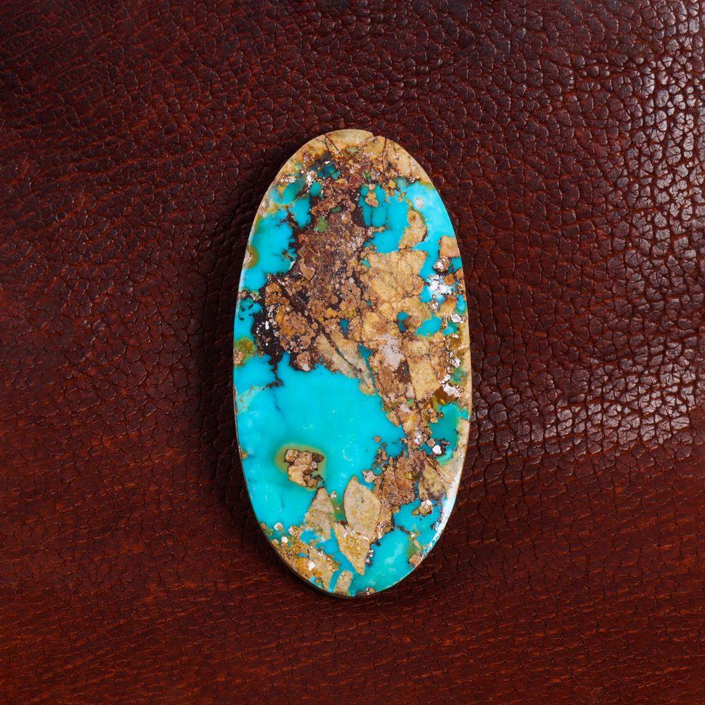 نگین فیروزه شجری کد 13949 - جواهری مشاهیر