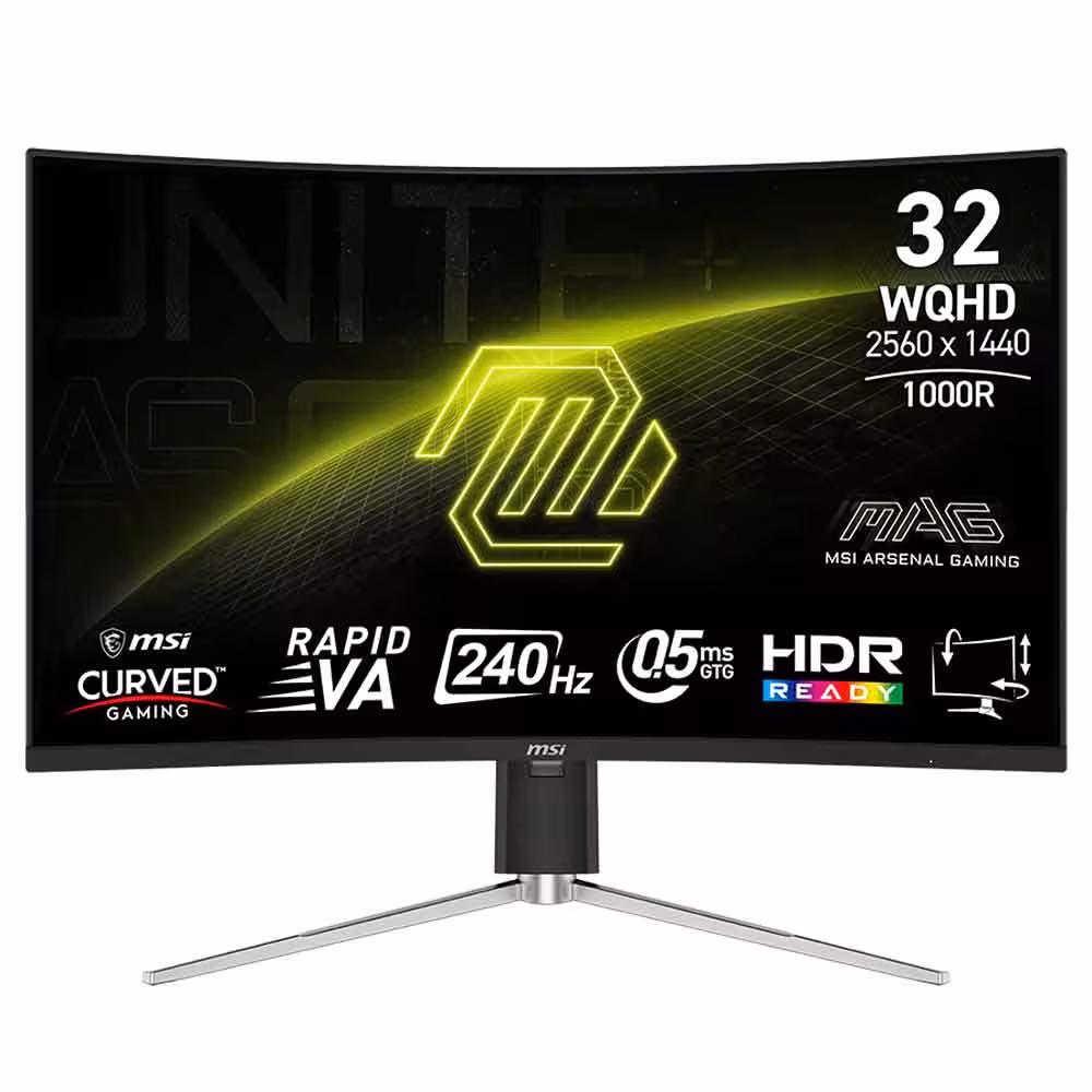 مانیتور ام اس آی 32 اینچ MSI MAG 325CQRXF E2