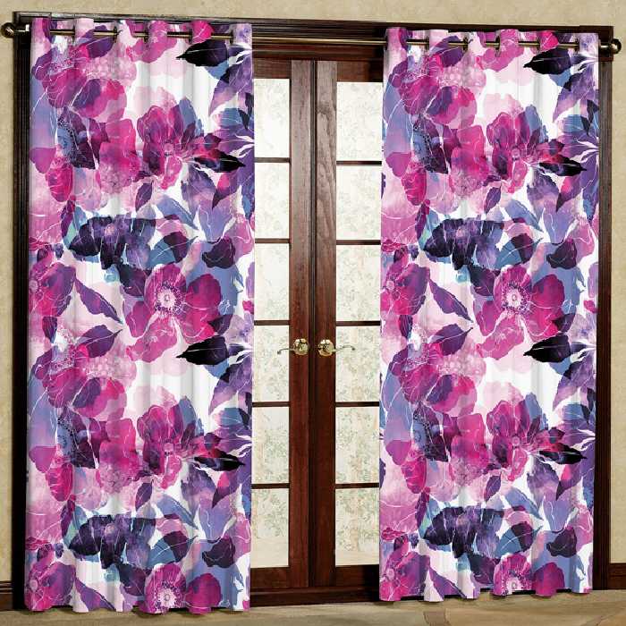 پرده مدل  پانچی کد 6054 ابعاد 280x140 سانتی متر