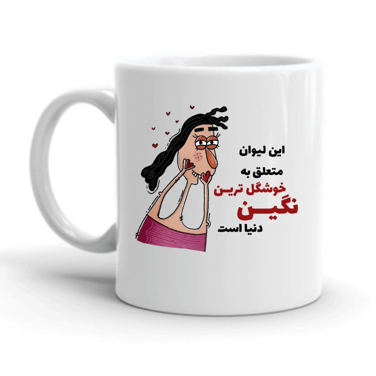 ماگ طرح نگین کد 2271