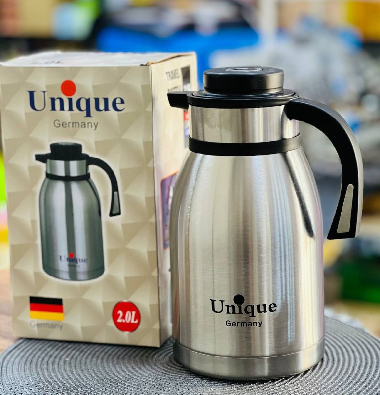 فلاسک 2 دکمه وسط یونیک