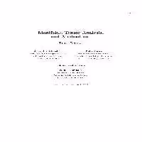 خرید و دانلود نسخه کامل کتاب Manifolds, Tensor analysis, and Applications (draft 2003-01-05) (Springer)