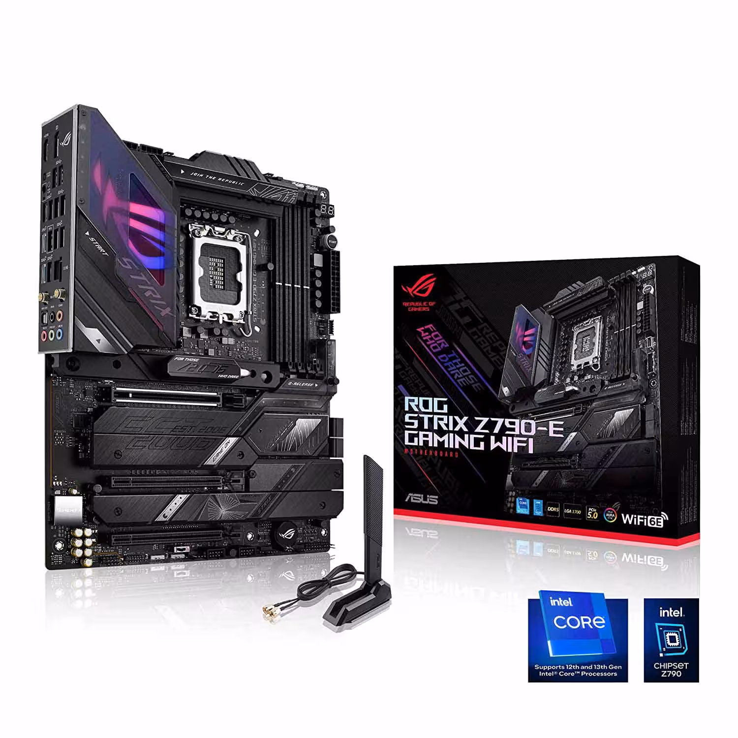 خرید مادربرد ایسوس MotherBoard ASUS ROG STRIX Z790 E GAMING WIFI II DDR5 با بهترین قیمت