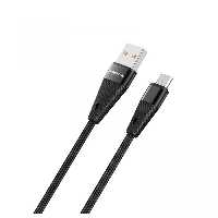 کابل تبدیل USB به microUSB بروفون مدل BU10 طول 12 متر
