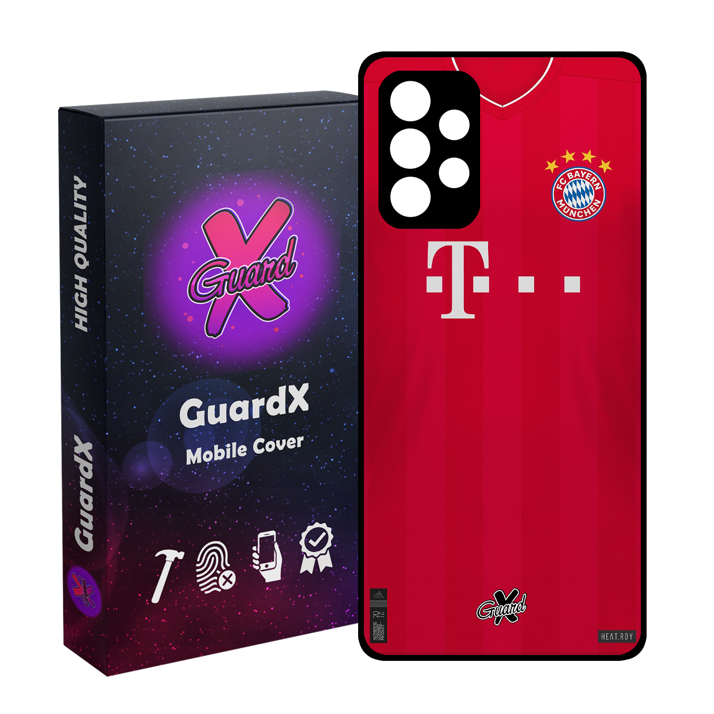 کاور گارد ایکس طرح بایرن مونیخ مدل Glass10231 مناسب برای گوشی موبایل سامسونگ Galaxy A53