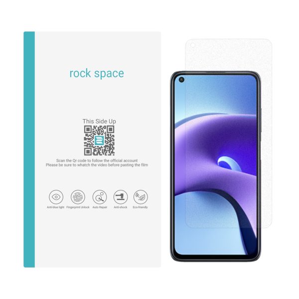 گلس شیائومی redmi note 9t 5g مدل نانو هیدروژل مات برند راک اسپیس کد S