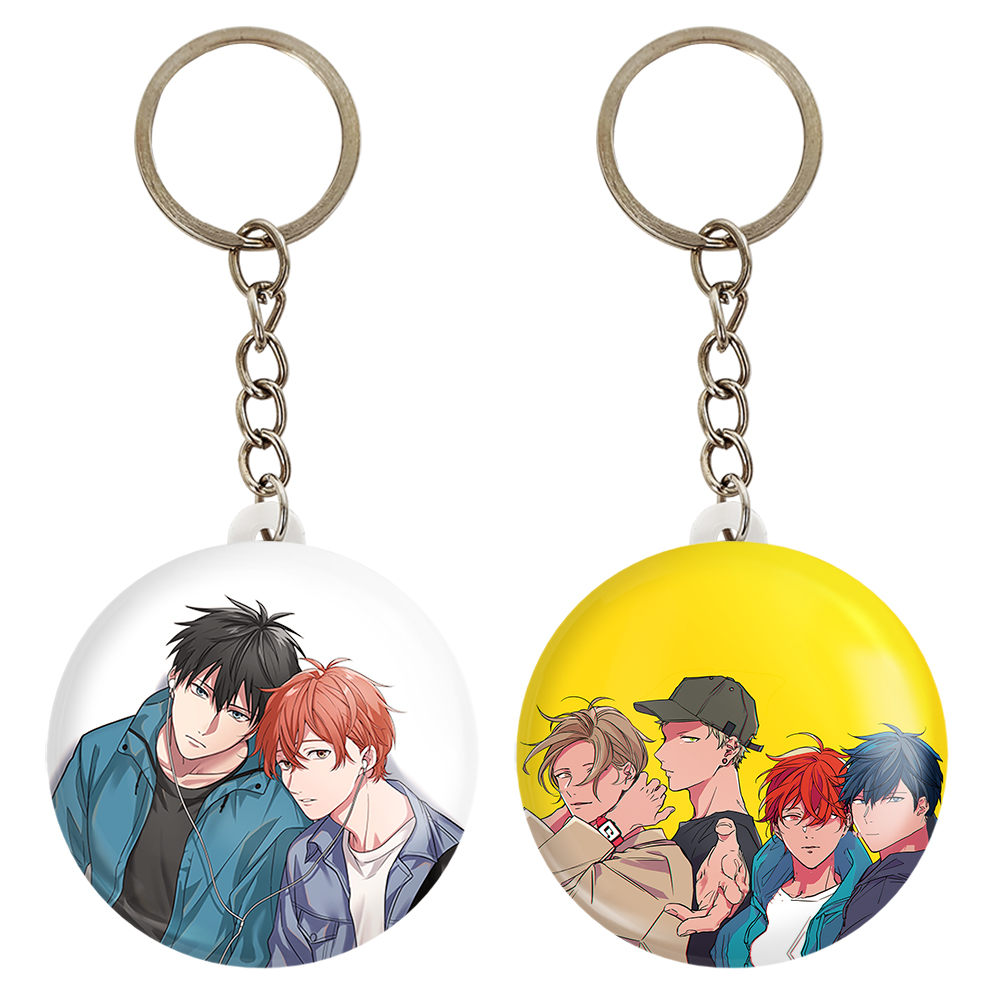 جاکلیدی خندالو مدل ریتسوکا و مافویو و یاهیکو و هاروکی انیمه گیون کد 1309513089 مجموعه 2 عددی