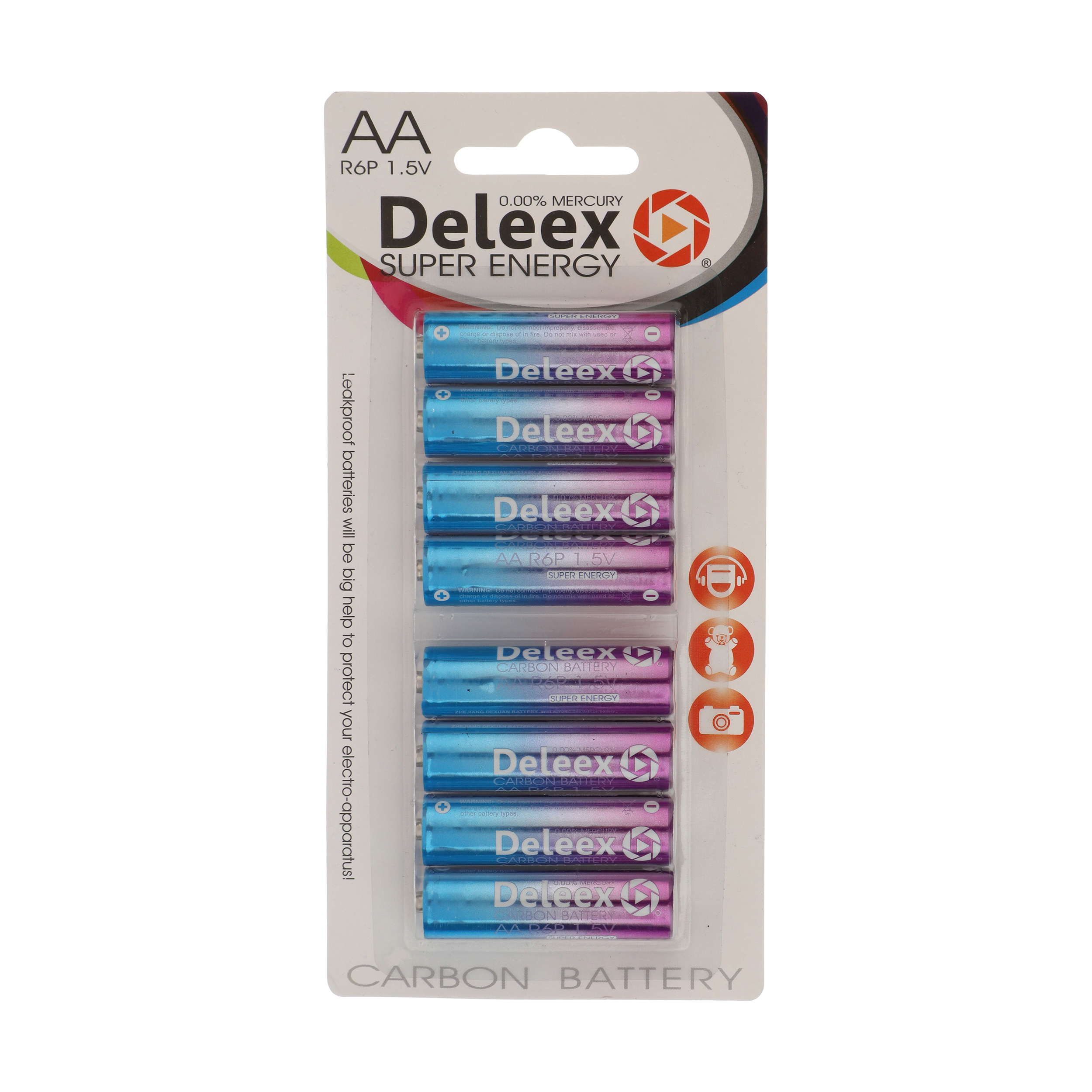 باتری قلمی دلیکس کد 810924 بسته 8 عددی