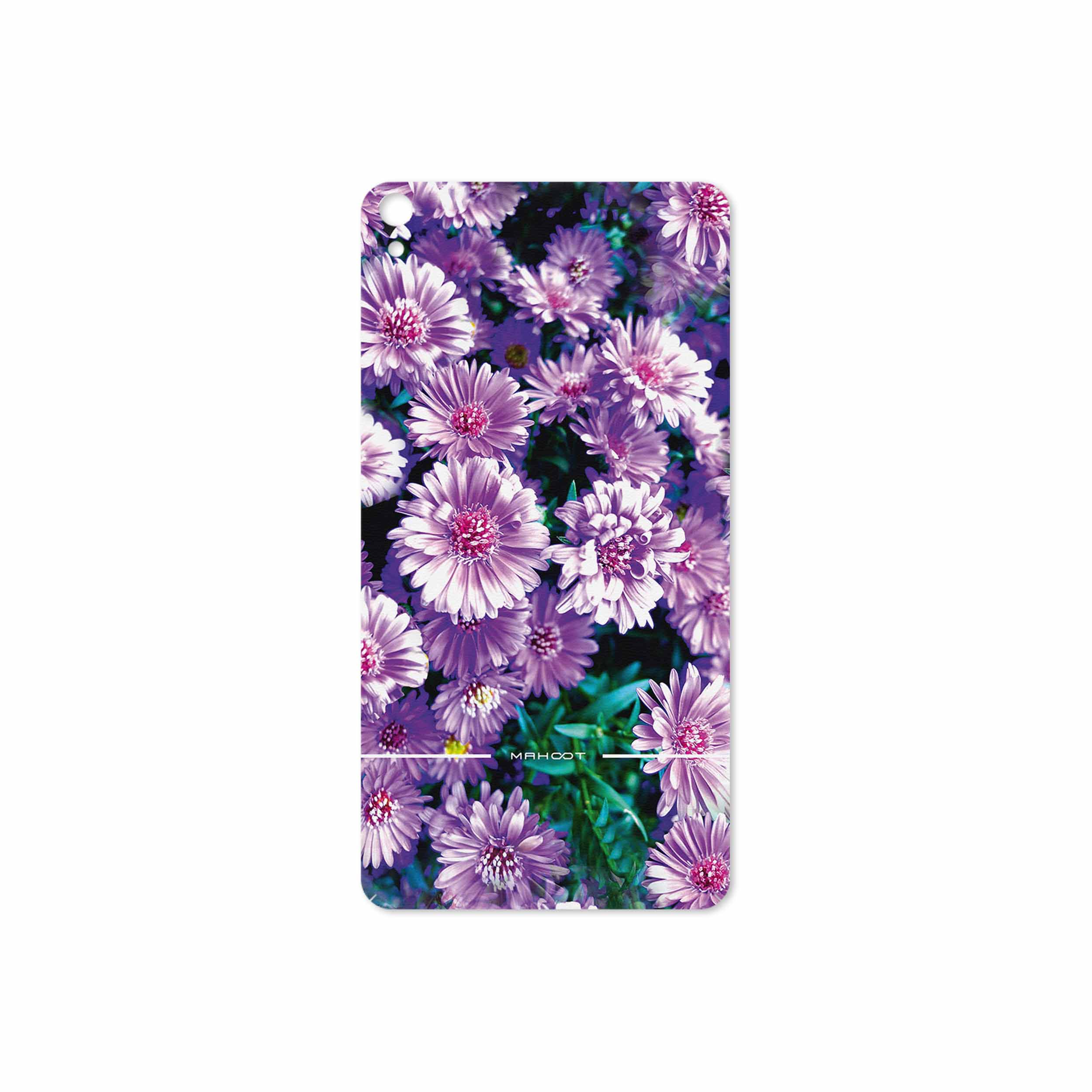 برچسب پوششی ماهوت مدل Purple-Flower مناسب برای تبلت لنوو Phab B1 2015