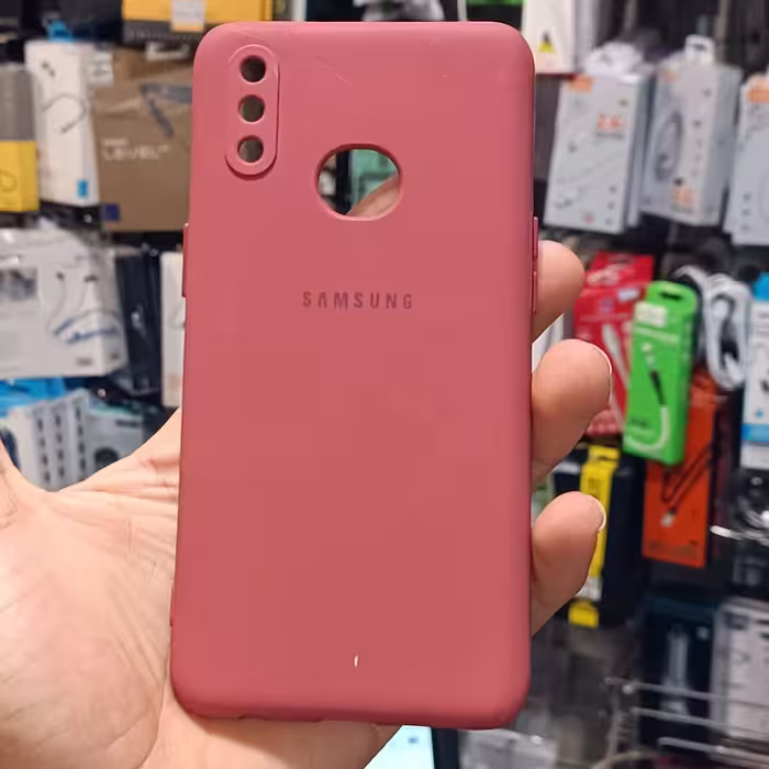 قاب گارد کاور Samsung a10sسیلیکونی  محافظ لنزدار سامسونگ ا ده اس 