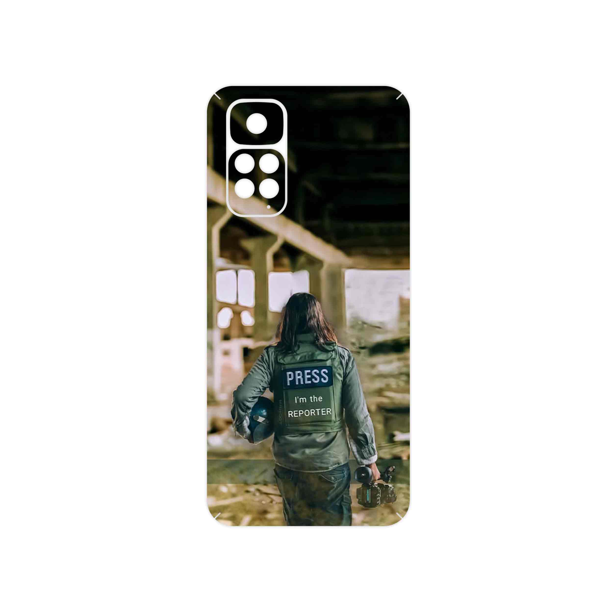 برچسب پوششی ماهوت مدل Reporter مناسب برای گوشی موبایل شیائومی Redmi Note 11S