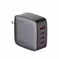 آداپتور شارژر چهار پورت 100وات الدینیو Ldnio Q408 GaN