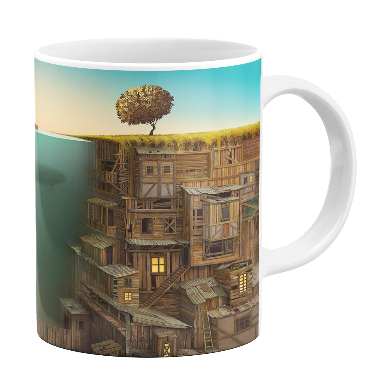 ماگ طرح دریا کد 10901